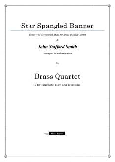 Smith - Star Spangled Banner - Brass Quartet