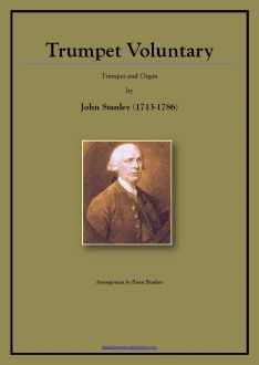 Stanley Trumpet Voluntary Trumpet and Organ