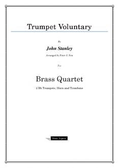 Stanley - Trumpet Voluntary - Brass Quartet
