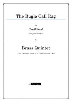 Traditional - The Bugle Call Rag - Brass Quintet