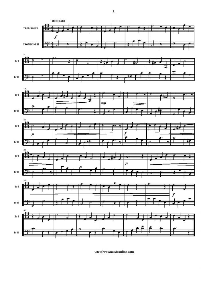 Reikhe - 16 Trombone Duets