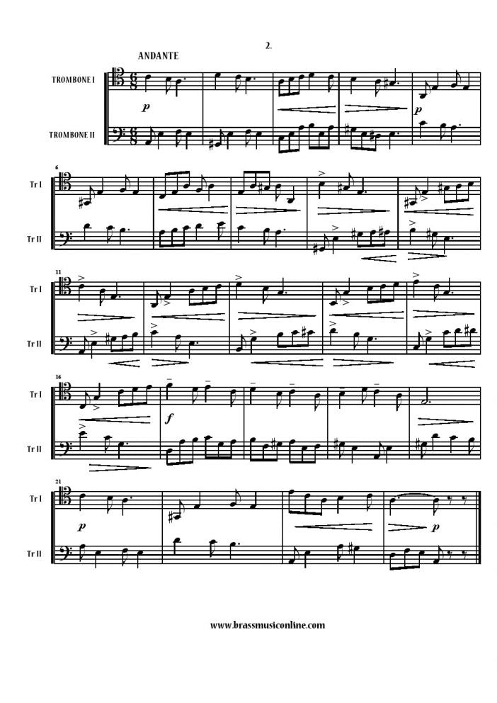 Reikhe - 16 Trombone Duets