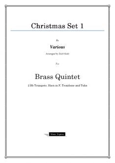 Various - Christmas Set 1 - Brass Quintet