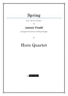 Vivaldi - Spring - Horn Quartet